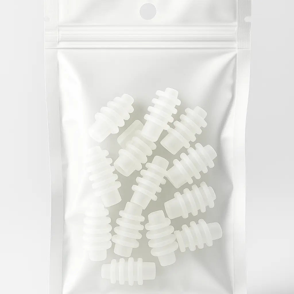 Pontas nasais de silicone de grau médico