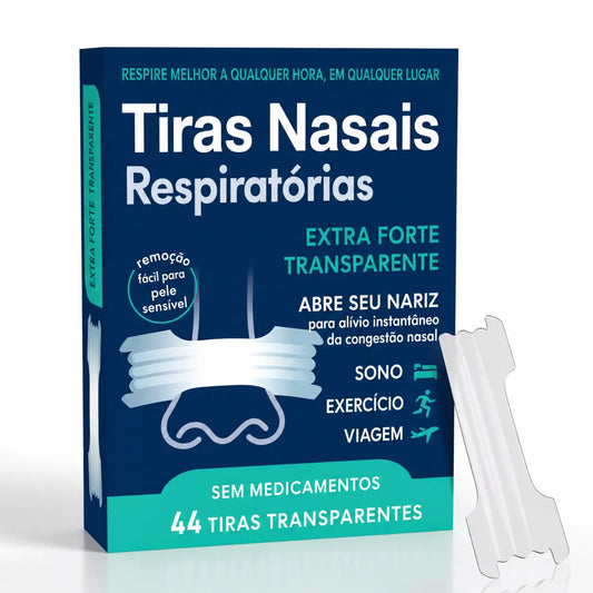 Tiras Nasais para Respirar BreatheRight