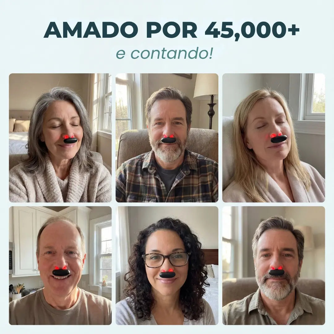 Sinuzix Alívio Nasal com Luz Vermelha