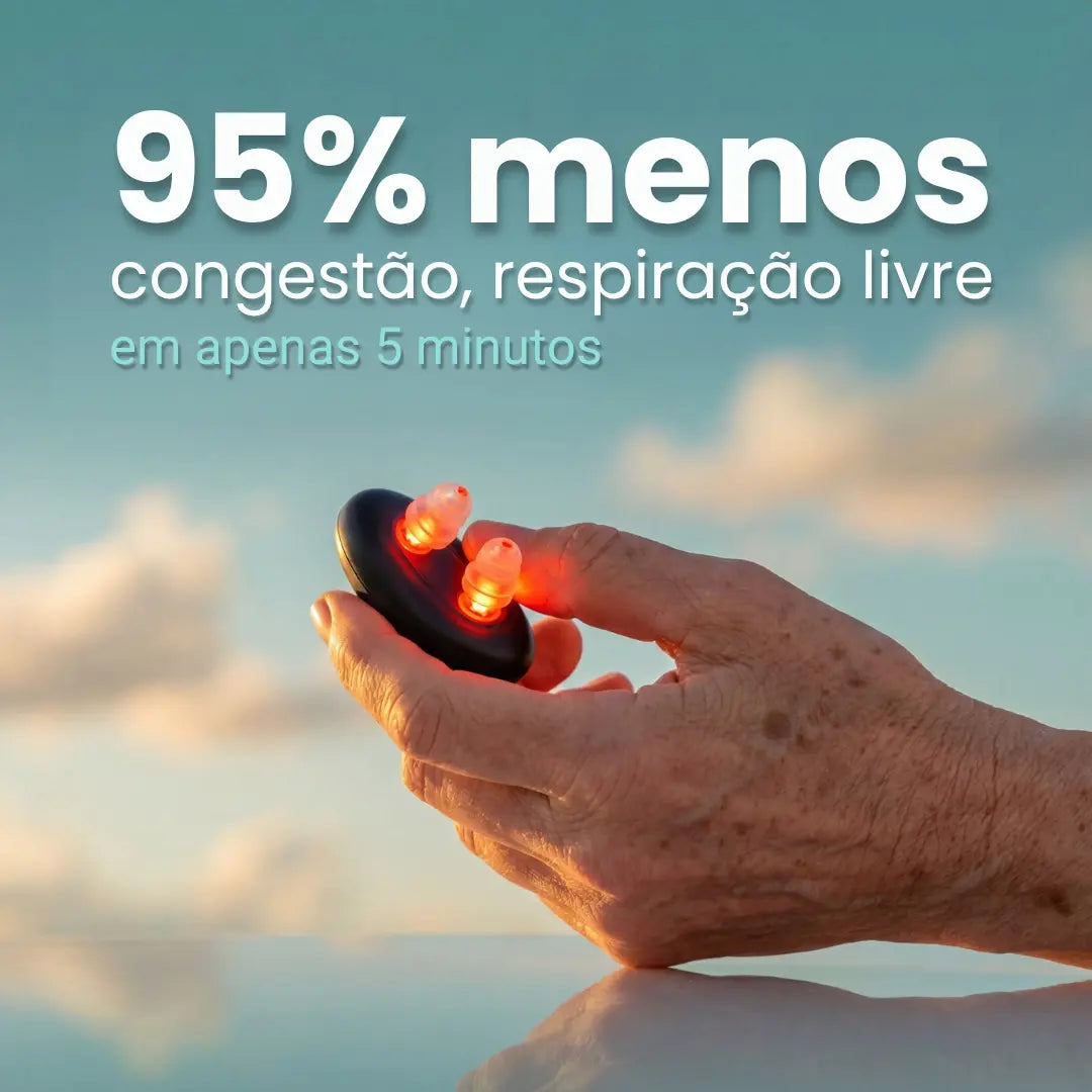 Sinuzix Alívio Nasal com Luz Vermelha